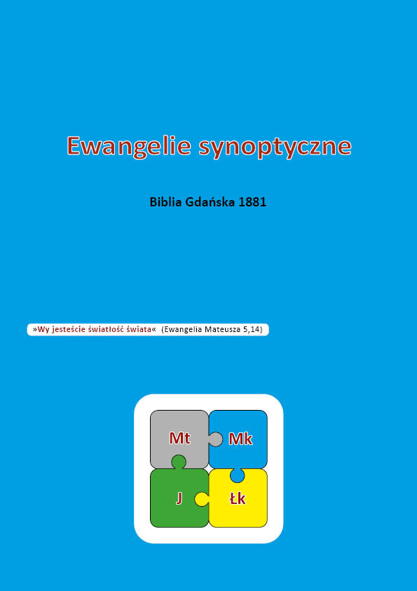 Ewangelie synoptyczne: Biblia Gdańska 1881