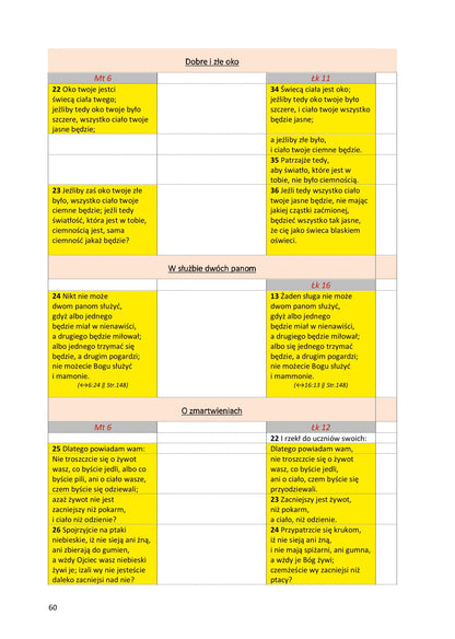 Ewangelie synoptyczne: Biblia Gdańska 1881