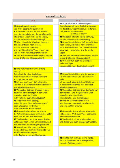 Synoptische Evangelien: Unrevidierte Elberfelder 1905