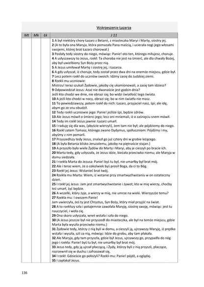 Ewangelie synoptyczne: Biblia Gdańska 1881