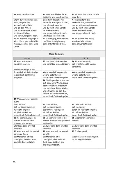 Synoptische Evangelien: Unrevidierte Elberfelder 1905